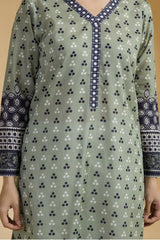Zellbury Unstitched 2 Piece Lawn Suit-WUS-25708