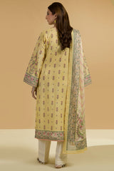 Zellbury Unstitched 2 Piece Lawn Suit-WUS-25709