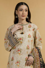 Zellbury Unstitched 2 Piece Lawn Suit-WUS-25713
