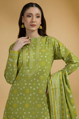 Zellbury Unstitched 2 Piece Lawn Suit-WUS-25716
