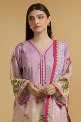 Zellbury Unstitched 2 Piece Lawn Suit-WUS-25717