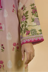 Zellbury Unstitched 2 Piece Lawn Suit-WUS-25717