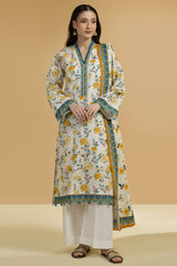Zellbury Unstitched 2 Piece Lawn Suit-WUS-25719