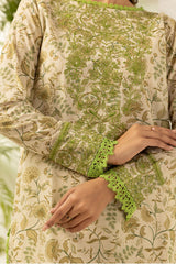 Zellbury Unstitched 2 Piece Lawn Suit-WUS-20467