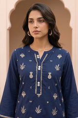 Zellbury Unstitched 2 Piece Lawn Vol-07 Suit-WUS26E21217