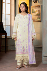 Zellbury Unstitched 3 Piece Lawn Vol-03 Suit-WUS26E30445