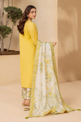 Zellbury Unstitched 3 Piece Lawn Vol-07 Suit-WUS26E30447