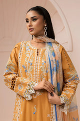 Zellbury Unstitched 3 Piece Lawn Vol-03 Suit-WUS26E30451