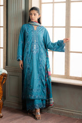 Zellbury Unstitched 3 Piece Lawn Vol-07 Suit-WUS26E30588