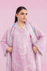 Zellbury Unstitched 3 Piece Lawn Vol-07 Suit-WUS26E30648
