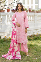 Zellbury Unstitched 3 Piece Lawn Vol-07 Suit-WUS26E30724