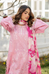 Zellbury Unstitched 3 Piece Lawn Vol-07 Suit-WUS26E30724