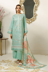 Zellbury Unstitched 3 Piece Lawn Vol-07 Suit-WUS26E30845