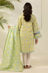 Zellbury Unstitched 2 Piece Lawn Vol-03 Suit-WUS26X20401