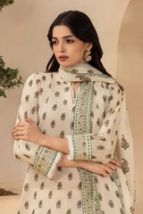 Zellbury Unstitched 2 Piece Lawn Vol-03 Suit-WUS26X20591