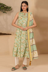 Zellbury Unstitched 2 Piece Lawn Suit-WUS-20662