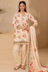 Zellbury Unstitched 2 Piece Lawn Suit-WUS-20732