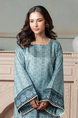 Zellbury Unstitched 2 Piece Lawn Vol-03 Suit-WUS26X20733