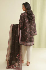 Zellbury Unstitched 2 Piece Lawn Vol-03 Suit-WUS26X20804