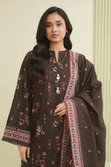 Zellbury Unstitched 2 Piece Lawn Vol-03 Suit-WUS26X20804