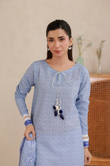Zellbury Unstitched 2 Piece Lawn Vol-07 Suit-WUS26X20921