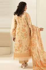 Zellbury Unstitched 3 Piece Digital Printed Lawn Suit-WUS26X30418
