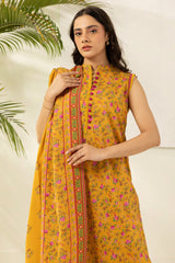 Zellbury Unstitched 3 Piece Lawn Edit 5 Suit-WUS26X30424