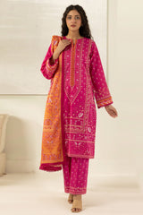 Zellbury Unstitched 3 Piece Lawn Suit-WUS-30432