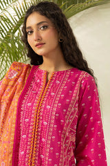 Zellbury Unstitched 3 Piece Lawn Suit-WUS-30432