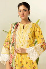 Zellbury Unstitched 3 Piece Digital Printed Lawn Suit-WUS26X30473