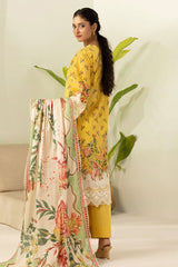 Zellbury Unstitched 3 Piece Digital Printed Lawn Suit-WUS26X30473