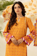 Zellbury Unstitched 3 Piece Digital Printed Lawn Suit-WUS26X30479