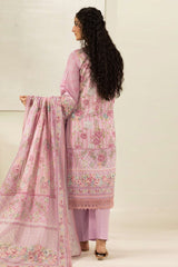 Zellbury Unstitched 3 Piece Digital Printed Lawn Suit-WUS26X30480