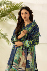 Zellbury Unstitched 3 Piece Lawn Edit 5 Suit-WUS26X30484