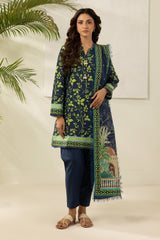 Zellbury Unstitched 3 Piece Lawn Edit 5 Suit-WUS26X30484