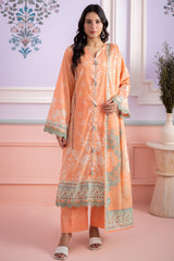 Zellbury Unstitched 3 Piece Lawn Edit 3 Suit-WUS26X30543