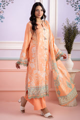 Zellbury Unstitched 3 Piece Lawn Edit 3 Suit-WUS26X30543