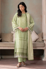 Zellbury Unstitched 3 Piece Lawn Vol-03 Suit-WUS26X30555