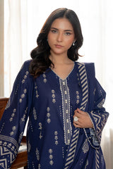 Zellbury Unstitched 3 Piece Lawn Vol-05 Suit-WUS26X30559