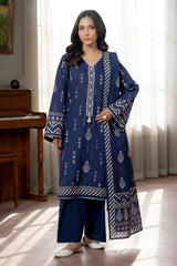 Zellbury Unstitched 3 Piece Lawn Vol-05 Suit-WUS26X30559