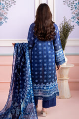 Zellbury Unstitched 3 Piece Lawn Edit 3 Suit-WUS26X30565
