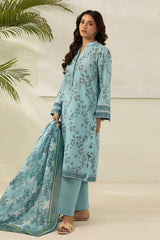 Zellbury Unstitched 3 Piece Digital Printed Lawn Suit-WUS26X30622