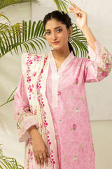 Zellbury Unstitched 3 Piece Lawn Vol-03 Suit-WUS26X30630