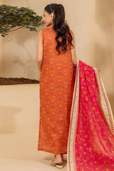 Zellbury Unstitched 3 Piece Digital Printed Lawn Suit-WUS26X30677