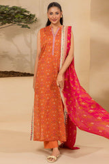 Zellbury Unstitched 3 Piece Digital Printed Lawn Suit-WUS26X30677
