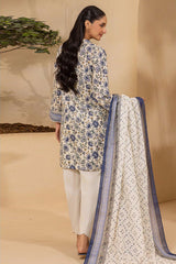 Zellbury Unstitched 3 Piece Digital Printed Lawn Suit-WUS26X30679