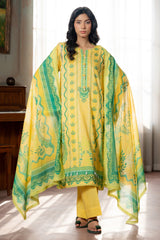 Zellbury Unstitched 3 Piece Lawn Edit 3 Suit-WUS26X30680