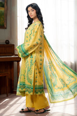 Zellbury Unstitched 3 Piece Lawn Edit 3 Suit-WUS26X30680