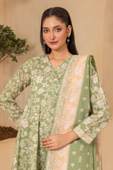 Zellbury Unstitched 3 Piece Digital Printed Lawn Suit-WUS26X30683