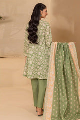 Zellbury Unstitched 3 Piece Digital Printed Lawn Suit-WUS26X30683